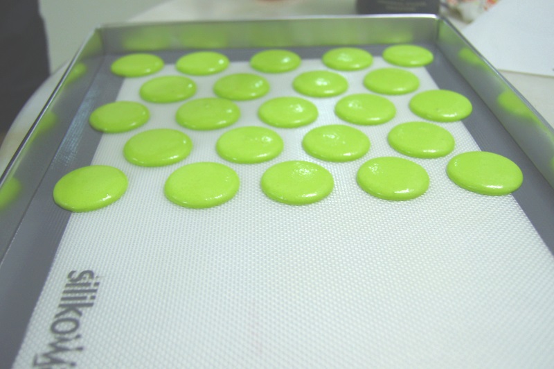 Vodka lime macarons in Singapore