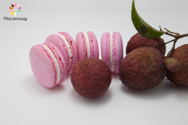 Chinese Lychee Macarons In Singapore