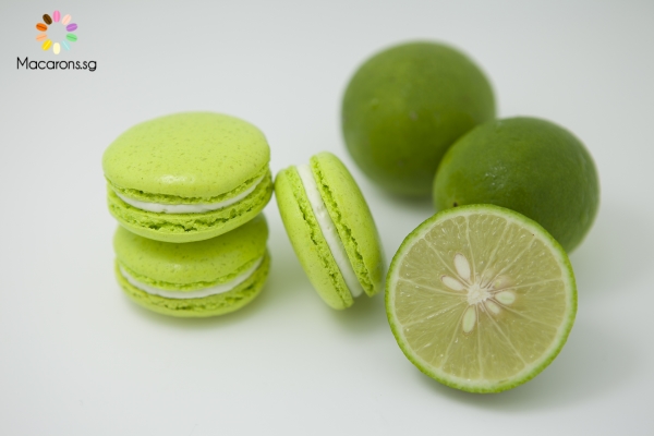 Mexican Key Lime Macarons In Singapore