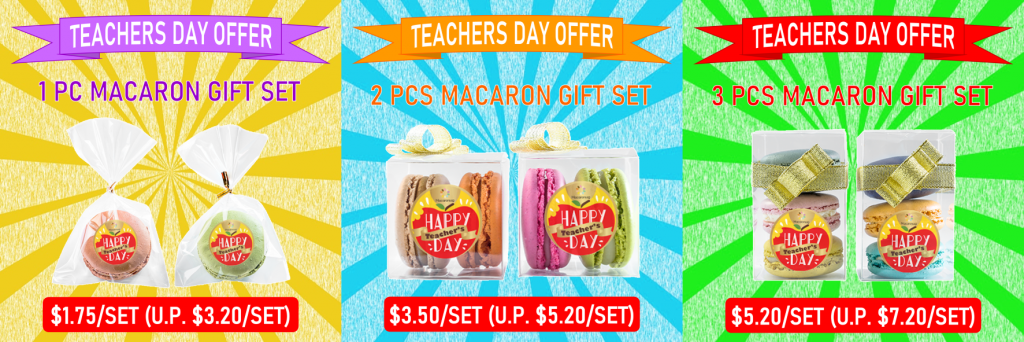 Teachers Day Macarons Offer 2020
