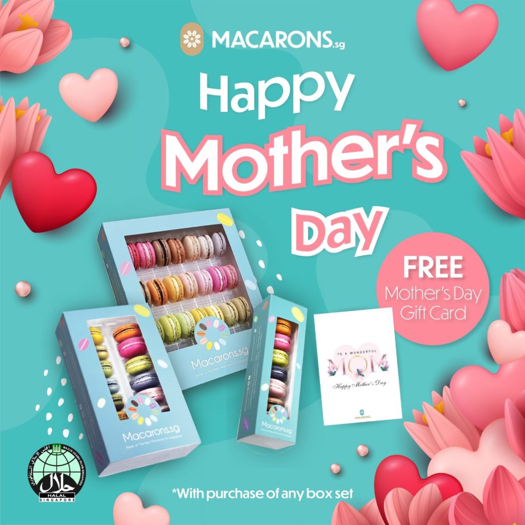 Macarons.sg Mother's Day SM poster