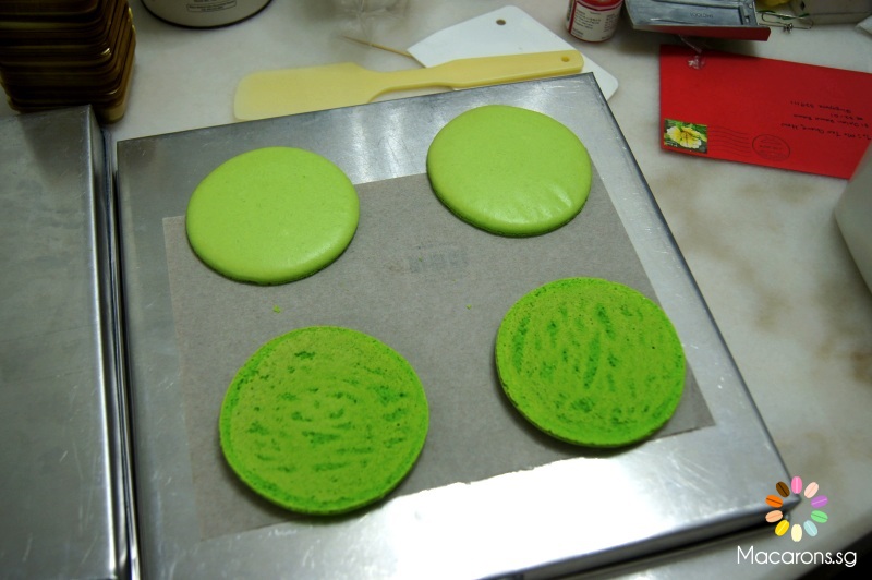 giant durian macarons in Singapore