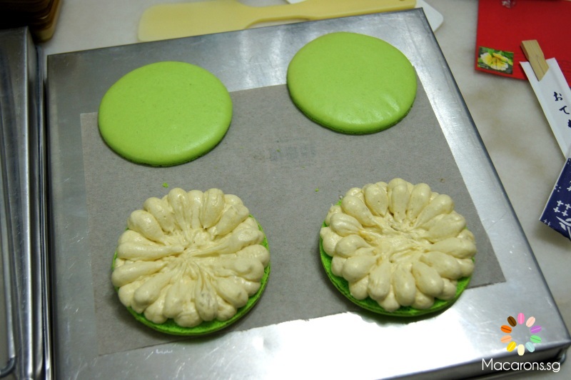 giant durian macarons in Singapore