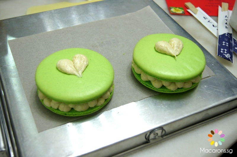 giant durian macarons in Singapore