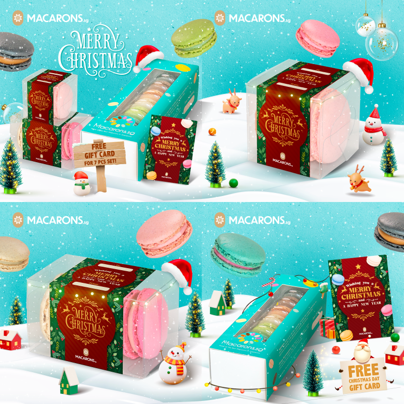 Macarons.sg 2023 Xmas Gift Sets