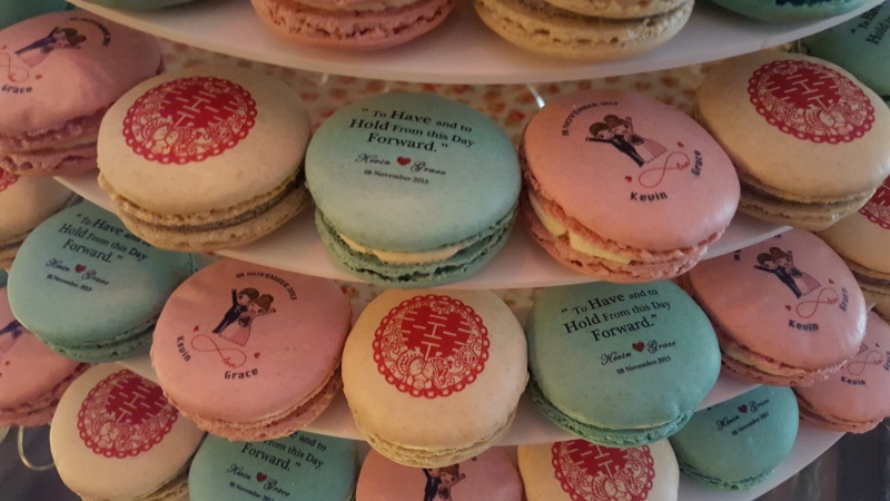 Printed Macarons In Singapore